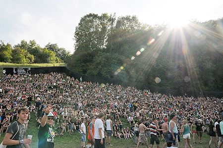 Crowd, Taubertal Festival - Janet Große Portrait Fotografin